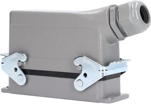 24 Pin Rectangular Waterproof Connector, IP65 HighVoltage Power Adapter Plug and Socket, Waterproof Power Cable Connector 16A/500V 24 Pin Rectangular Waterproof Connector, IP65 HighVoltage Power Adapter Plug and Socket, Waterproof Power Cable Connector 16A/500V
