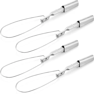 Gisafai 4 Pcs Aluminium Wedge Clamps Steel Ball Handle Loop with Lock Service Acsr Range 6-2 Corrosion Resistant Cable Clamp for Tighten Cables Wedge Shell Reduce Strain on Conductors(11.8 x 3 Inch) Gisafai 4 Pcs Aluminium Wedge Clamps Steel Ball Handle Loop with Lock Service Acsr Range 6-2 Corrosion Resistant Cable Clamp for Tighten Cables Wedge Shell Reduce Strain on Conductors(11.8 x 3 Inch)