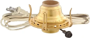 B&P Lamp® #2 Queen Anne Electric Burner with White Cord B&P Lamp® #2 Queen Anne Electric Burner with White Cord