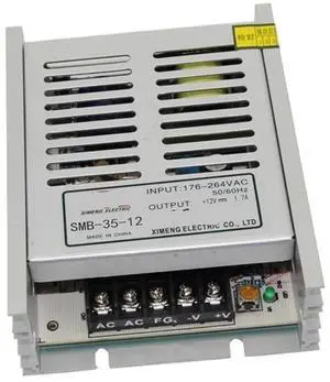 35W Ultra Thin Single Output Switching Power Supply 12V 3A AC-DC Slim Led Driver SMB-35-12 35W Ultra Thin Single Output Switching Power Supply 12V 3A AC-DC Slim Led Driver SMB-35-12