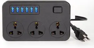 Multiple AC Electrical Rewireable Power StripOutlets Extension Socket Cord Cable Multiple AC Electrical Rewireable Power StripOutlets Extension Socket Cord Cable