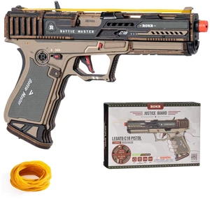 ROKR LQM02 ST-5 Mechanical Model Kit 3D Wooden Puzzle with Rubber Band Launch Function, 1:8 Scale DIY Building Set for Adults & Teens 14+ ROKR LQM02 ST-5 Mechanical Model Kit 3D Wooden Puzzle with Rubber Band Launch Function, 1:8 Scale DIY Building Set for Adults & Teens 14+