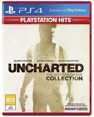 Uncharted: The Nathan Drake Collection LATAM NFR (PlayStation Hits) - PlayStation 4 Uncharted: The Nathan Drake Collection LATAM NFR (PlayStation Hits) - PlayStation 4