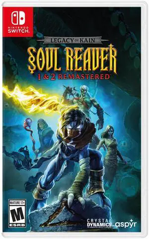 Legacy of Kain Soul Reaver 1&2 Remastered - Nintendo Switch Legacy of Kain Soul Reaver 1&2 Remastered - Nintendo Switch