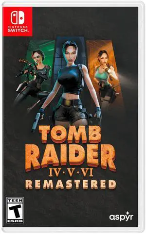 Tomb Raider IV VI Remastered Starring Lara Croft - Nintendo Switch Tomb Raider IV VI Remastered Starring Lara Croft - Nintendo Switch