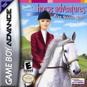 Barbie Horse Adventures: Blue Ribbon Race - Game Boy Advance Barbie Horse Adventures: Blue Ribbon Race - Game Boy Advance