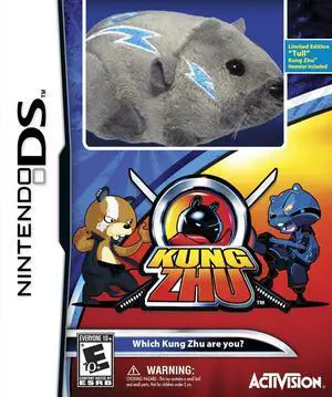 Kung Zhu Limited Edition with Hamster - Nintendo DS Kung Zhu Limited Edition with Hamster - Nintendo DS