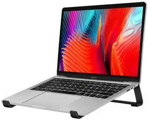 Aluminum Laptop Stand for Desk - Cooling Ergonomic Design - Fits MacBook Air Pro/DELL/HP/Lenovo/ThinkPad/Alienware - 13/14/15.6/16 -Easy Assembly- Ventilated Laptop Stand for Optimal Airflow Aluminum Laptop Stand for Desk - Cooling Ergonomic Design - Fits MacBook Air Pro/DELL/HP/Lenovo/ThinkPad/Alienware - 13/14/15.6/16 -Easy Assembly- Ventilated Laptop Stand for Optimal Airflow