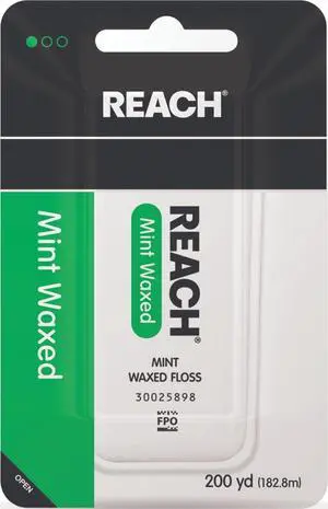 Waxed Dental Floss, Mint, Plaque Remover for Teeth, Shred Resistant, Floss Slides Smoothly, Easy to Use, Waxed, Deep Cleaning Teeth, Oral Care, PFAS Free, for Adults & Kids, 1 Pack, 200 yd Waxed Dental Floss, Mint, Plaque Remover for Teeth, Shred Resistant, Floss Slides Smoothly, Easy to Use, Waxed, Deep Cleaning Teeth, Oral Care, PFAS Free, for Adults & Kids, 1 Pack, 200 yd