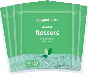 Mint Dental Flosses, 540 Count, 6 Packs of 90 Mint Dental Flosses, 540 Count, 6 Packs of 90
