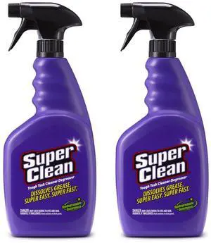 Cleaner/Degreaser: Water-Based, Trigger 32oz Spray Bottle, 2 Pack Cleaner/Degreaser: Water-Based, Trigger 32oz Spray Bottle, 2 Pack