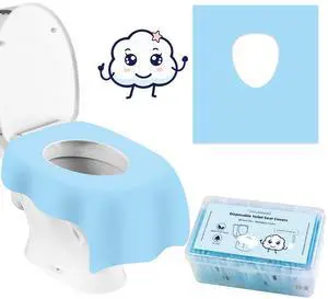 Disposable Toilet Seat Covers (30-Pack) Waterproof, Individually Wrapped, PortableNon-Slip Liners for Kids & Adults, Travel & Home Use Disposable Toilet Seat Covers (30-Pack) Waterproof, Individually Wrapped, PortableNon-Slip Liners for Kids & Adults, Travel & Home Use