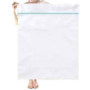 Large Mesh Washing Bag 43 x 35 Inch XXL Mesh Laundry Bag, Blue Large Mesh Washing Bag 43 x 35 Inch XXL Mesh Laundry Bag, Blue