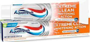 Extreme Clean Whitening Action Fluoride Toothpaste for Cavity Protection, 5.6 Ounce Extreme Clean Whitening Action Fluoride Toothpaste for Cavity Protection, 5.6 Ounce