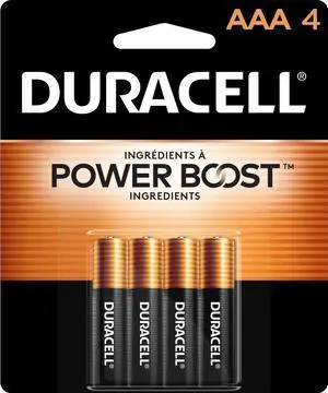Coppertop AAA Batteries, 4 Count, 12-Year Shelf Life, Long-lasting Coppertop AAA Batteries, 4 Count, 12-Year Shelf Life, Long-lasting