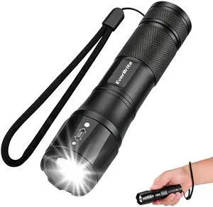 Tactical Flashlight, Heavy-Duty Flashlight Battery Powered(1Pack) Tactical Flashlight, Heavy-Duty Flashlight Battery Powered(1Pack)