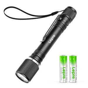 LED Mini Flashlight High Lumens with Clip, Waterproof, Energy Saving, Portable for Outdoor, Emergency, AA Batteries Included, Tactical & Camping Accessories LED Mini Flashlight High Lumens with Clip, Waterproof, Energy Saving, Portable for Outdoor, Emergency, AA Batteries Included, Tactical & Camping Accessories