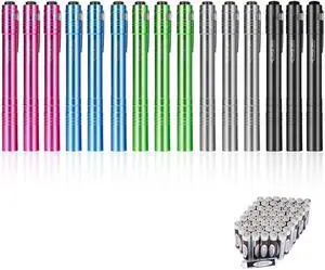 15-Pack LED Pen Light with Clip 15-Pack LED Pen Light with Clip