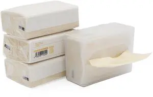 Bamboo Tissues 3-Ply - 110 Count, Bamboo Facial Tissue Cube Bag 4 Pack with Wall-Mounted Dispenser - Eco-Friendly, Perfect for Bathroom & Kitchen Bamboo Tissues 3-Ply - 110 Count, Bamboo Facial Tissue Cube Bag 4 Pack with Wall-Mounted Dispenser - Eco-Friendly, Perfect for Bathroom & Kitchen