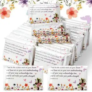 60 Pack Christian Tissue Travel Pack Individual Mini Scripture Pocket Tissue Bible Verse Napkin Inspirational Gift for Breast Cancer Women Wedding Funeral Religious Party Favor(Beautiful Style) 60 Pack Christian Tissue Travel Pack Individual Mini Scripture Pocket Tissue Bible Verse Napkin Inspirational Gift for Breast Cancer Women Wedding Funeral Religious Party Favor(Beautiful Style)