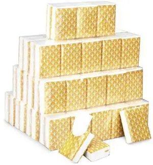 50 Pack Pocket Tissues Travel Packs 3 Ply,500 Sheet,Vintage 50 Pack Pocket Tissues Travel Packs 3 Ply,500 Sheet,Vintage