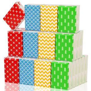 40 Pack Pocket Tissues Travel Packs Mini Facial Tissue 3 Ply Soft Unscented Portable Pocket Size 400 Sheets Small Tissue Packs Bulk Cute Geometric Pattern Individual Travel for Purse Party Travel 40 Pack Pocket Tissues Travel Packs Mini Facial Tissue 3 Ply Soft Unscented Portable Pocket Size 400 Sheets Small Tissue Packs Bulk Cute Geometric Pattern Individual Travel for Purse Party Travel