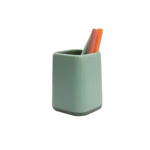 Pencil Holder, Pen Cup Makeup Brush Holder, Desktop Organizer Storage Case Scandinavian Design Stationery for School Home Office Supplies (Green) Pencil Holder, Pen Cup Makeup Brush Holder, Desktop Organizer Storage Case Scandinavian Design Stationery for School Home Office Supplies (Green)