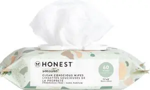 Multi-purpose baby wipes, Geo Mood pattern, 60 wipes per pack Multi-purpose baby wipes, Geo Mood pattern, 60 wipes per pack