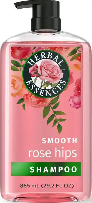 Shampoo, Rose Hips - Smooth Collection, Shiny Hair with Vitamin E & Jojoba, Safe for Color Treated Hair, Floral Scent, Cruelty-Free, Dermatologist-Tested, 29.2 Fl Oz Shampoo, Rose Hips - Smooth Collection, Shiny Hair with Vitamin E & Jojoba, Safe for Color Treated Hair, Floral Scent, Cruelty-Free, Dermatologist-Tested, 29.2 Fl Oz