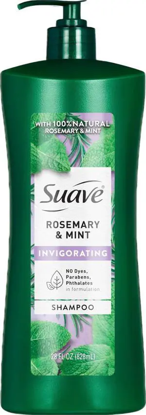 Invigorating Shampoo with Rosemary & Mint, Refreshing & Replenishing Care for Healthy-Looking Hair, No Parabens, Phthalates, or Dyes, 28 FL OZ Bottle Invigorating Shampoo with Rosemary & Mint, Refreshing & Replenishing Care for Healthy-Looking Hair, No Parabens, Phthalates, or Dyes, 28 FL OZ Bottle