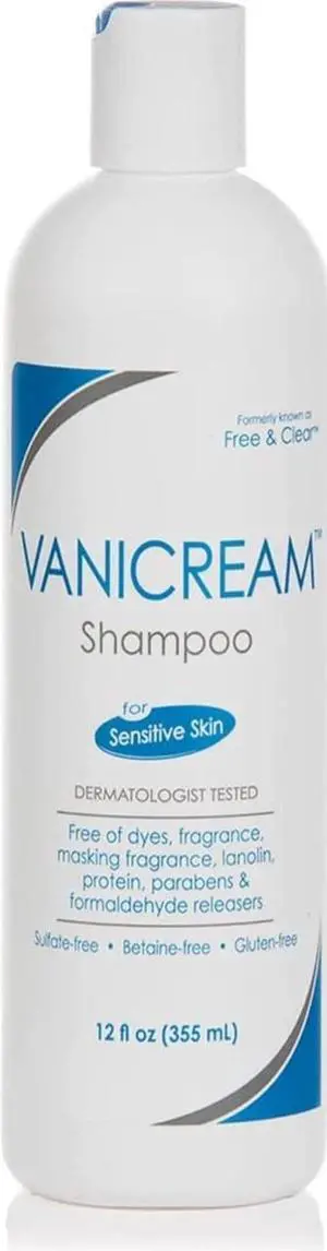 Shampoo, 12 Fl Oz, Formulated without Common Irritants for Sensitive Skin, Gentle, Clarifying Shampoo, Helps Remove Oil, Flaking and Build-Up, Dermatologist Tested Shampoo, 12 Fl Oz, Formulated without Common Irritants for Sensitive Skin, Gentle, Clarifying Shampoo, Helps Remove Oil, Flaking and Build-Up, Dermatologist Tested