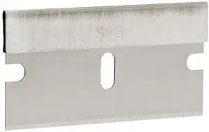 Single Edge Razor Blades, High Carbon Steel, Clam Shell, 100-Pack Single Edge Razor Blades, High Carbon Steel, Clam Shell, 100-Pack
