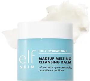 SKIN Holy Hydration! Makeup Melting Cleansing Balm, Face Cleanser & Makeup Remover, Infused with Hyaluronic Acid to Hydrate Skin SKIN Holy Hydration! Makeup Melting Cleansing Balm, Face Cleanser & Makeup Remover, Infused with Hyaluronic Acid to Hydrate Skin