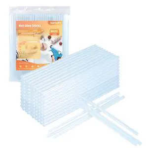 Mini hot Glue Gun Sticks 120 Pcs Clear hot Glue Sticks Dia 0.27 x 8 Long Mini Glue Stick, All-Purpose Glue Sticks Bulk for Crafting, Scrapbooking & More - Compatible with Most Glue Guns Mini hot Glue Gun Sticks 120 Pcs Clear hot Glue Sticks Dia 0.27 x 8 Long Mini Glue Stick, All-Purpose Glue Sticks Bulk for Crafting, Scrapbooking & More - Compatible with Most Glue Guns