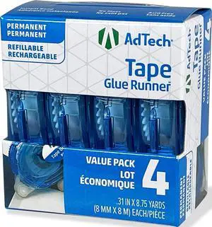 5603 Permanent Crafter's Tape, 0.31" x 315", Pack of 4 5603 Permanent Crafter's Tape, 0.31" x 315", Pack of 4