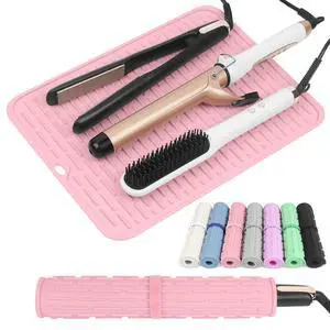 Oversize Silicone Heat Resistant Mat for Hair Tools(14.2" x 11") Oversize Silicone Heat Resistant Mat for Hair Tools(14.2" x 11")