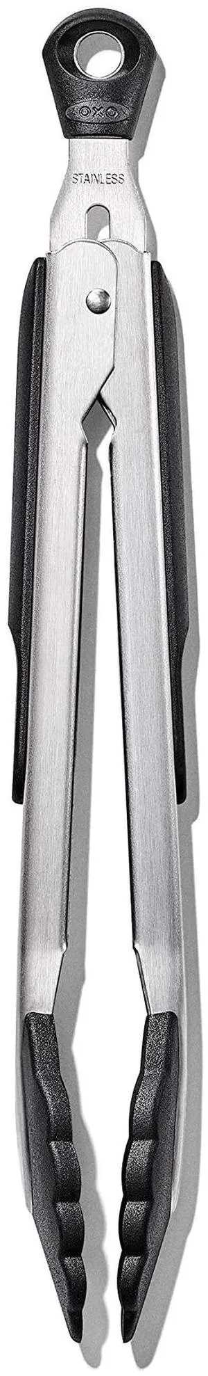 Good Grips 9-Inch Locking Tongs with Nylon Heads Good Grips 9-Inch Locking Tongs with Nylon Heads