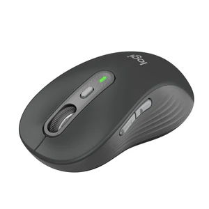 Logitech Signature Plus M750 L Wireless Mouse - for Large Hands, SmartWheel, Bluetooth, Multi Device, 24-Month Battery, Silent Clicks, Customizable Side Buttons, Contoured Shape - Graphite Logitech Signature Plus M750 L Wireless Mouse - for Large Hands, SmartWheel, Bluetooth, Multi Device, 24-Month Battery, Silent Clicks, Customizable Side Buttons, Contoured Shape - Graphite