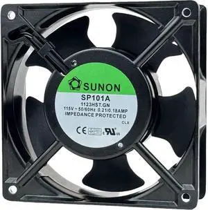 WRIARICH SUNON SP101A-1123HST.GN AC Cooling Fan 12038 120×120×38mm 115V Dual Ball Bearing Industrial Cabinet Fan WRIARICH SUNON SP101A-1123HST.GN AC Cooling Fan 12038 120×120×38mm 115V Dual Ball Bearing Industrial Cabinet Fan