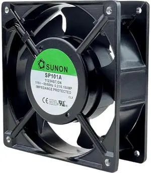 WRIARICH SUNON SP101A-1123HST.GN AC Cooling Fan 12038 120×120×38mm 115V Dual Ball Bearing Cabinet Fan WRIARICH SUNON SP101A-1123HST.GN AC Cooling Fan 12038 120×120×38mm 115V Dual Ball Bearing Cabinet Fan