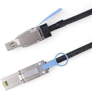 WRIARICH 3M 10ft SFF-8644 to SFF-8088 Mini SAS HD Hybrid Cable, 6Gbps SAS 2.0 External 26Pin 100-Ohm SAS Cable for RAID Systems, Data Centers, Servers, Workstations & Desktops WRIARICH 3M 10ft SFF-8644 to SFF-8088 Mini SAS HD Hybrid Cable, 6Gbps SAS 2.0 External 26Pin 100-Ohm SAS Cable for RAID Systems, Data Centers, Servers, Workstations & Desktops