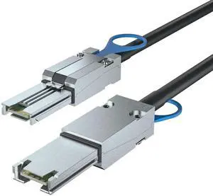 WRIARICH 3M/10FT External SFF-8088 Standard Mini SAS Cable, 26Pin Male to Male SAS2.0 Hybrid Storage Interconnect Cable, 100-Ohm Shielded Twinax Wire for RAID HBA, DAS Enclosure & Data Center Server WRIARICH 3M/10FT External SFF-8088 Standard Mini SAS Cable, 26Pin Male to Male SAS2.0 Hybrid Storage Interconnect Cable, 100-Ohm Shielded Twinax Wire for RAID HBA, DAS Enclosure & Data Center Server