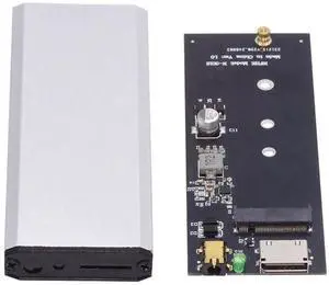 WRIARICH Oculink SFF-8612/SFF-8611 to M.2 NVMe Adapter, PCIe 4.0 x4 64Gbps M-Key SSD Enclosure for 2280 WRIARICH Oculink SFF-8612/SFF-8611 to M.2 NVMe Adapter, PCIe 4.0 x4 64Gbps M-Key SSD Enclosure for 2280