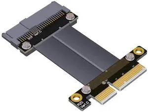 WRIARICH 30cm U.2 SFF-8639 NVMe SSD to PCIe 3.0 X4 Extension Cable R27SF, 8Gbps High Speed Transmission WRIARICH 30cm U.2 SFF-8639 NVMe SSD to PCIe 3.0 X4 Extension Cable R27SF, 8Gbps High Speed Transmission
