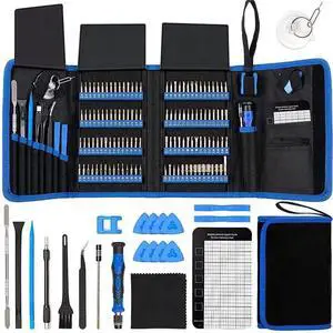 WRIARICH 142-in-1 Magnetic Precision Screwdriver Repair Kit with 120 Bits for iPhone, MacBook, PC, Laptop, Tablet, PS4, Xbox, Nintendo WRIARICH 142-in-1 Magnetic Precision Screwdriver Repair Kit with 120 Bits for iPhone, MacBook, PC, Laptop, Tablet, PS4, Xbox, Nintendo