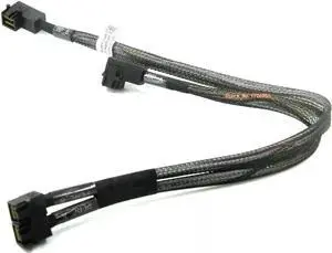 WRIARICH P9VFY 0P9VFY Dual Mini SAS HD SFF-8643 Internal Cable Compatible with Dell PowerEdge T330 8-Bay LFF Server PERC RAID Card WRIARICH P9VFY 0P9VFY Dual Mini SAS HD SFF-8643 Internal Cable Compatible with Dell PowerEdge T330 8-Bay LFF Server PERC RAID Card
