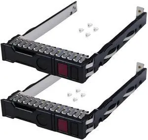 WRIARICH 2 Pack 2.5 Inch SFF NVMe SAS SATA SSD Hard Drive Tray Caddy 727695-001 Hot Swap Carrier Compatible with HPE ProLiant Gen10 DL325 DL360 DL380 DL385 DL560 DL580 ML350 Server WRIARICH 2 Pack 2.5 Inch SFF NVMe SAS SATA SSD Hard Drive Tray Caddy 727695-001 Hot Swap Carrier Compatible with HPE ProLiant Gen10 DL325 DL360 DL380 DL385 DL560 DL580 ML350 Server