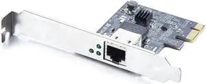 WRIARICH PCIe 2.1 x1 2.5GBase-T Ethernet Adapter, Realtek RTL8125 Chip Single RJ45 2500Mbps LAN Card for Windows Server & Linux Systems WRIARICH PCIe 2.1 x1 2.5GBase-T Ethernet Adapter, Realtek RTL8125 Chip Single RJ45 2500Mbps LAN Card for Windows Server & Linux Systems