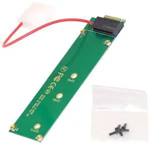 WRIARICH EDSFF E1.S 1U Short Ruler GEN-Z SSD to M.2 NVMe NGFF M-Key PCIe x4 Host Carrier Adapter with 4Pin External Power Supply for Server & Workstation Storage Expansion WRIARICH EDSFF E1.S 1U Short Ruler GEN-Z SSD to M.2 NVMe NGFF M-Key PCIe x4 Host Carrier Adapter with 4Pin External Power Supply for Server & Workstation Storage Expansion