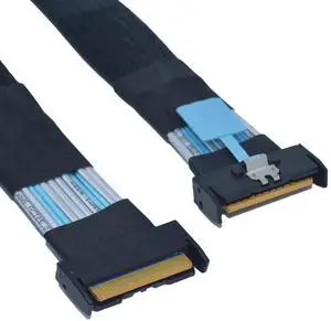 WRIARICH PCIe Gen5 MCIO 8i Cable, MCIO x8 to MCIO x8, 80cm (2.6ft) WRIARICH PCIe Gen5 MCIO 8i Cable, MCIO x8 to MCIO x8, 80cm (2.6ft)